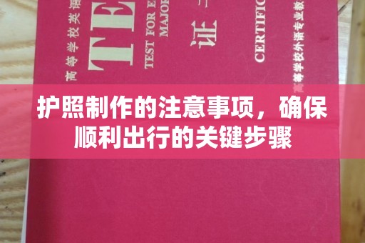 汝南护照制作的注意事项，确保顺利出行的关键步骤